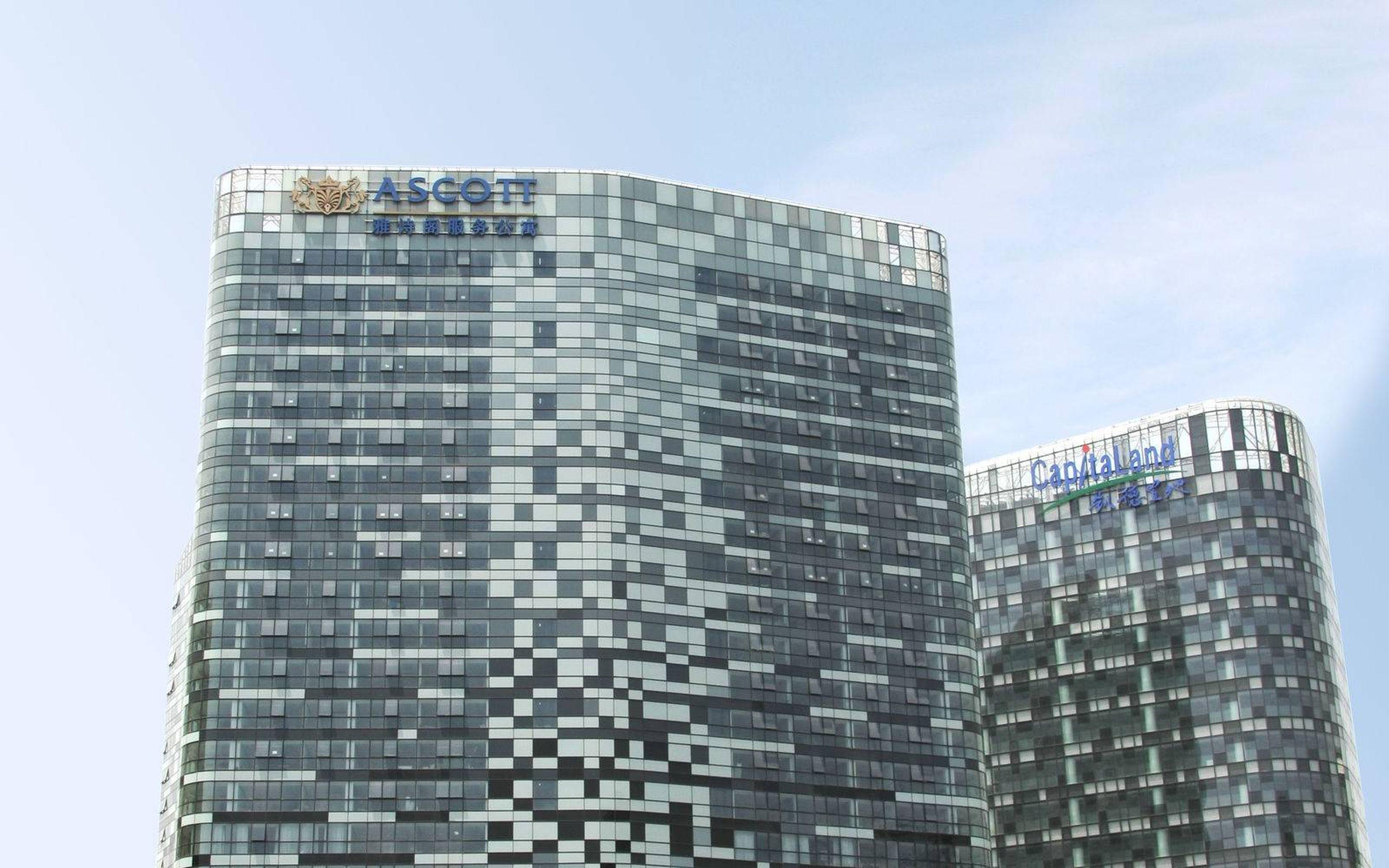 Ascott Raffles City Beijing Eksteriør billede