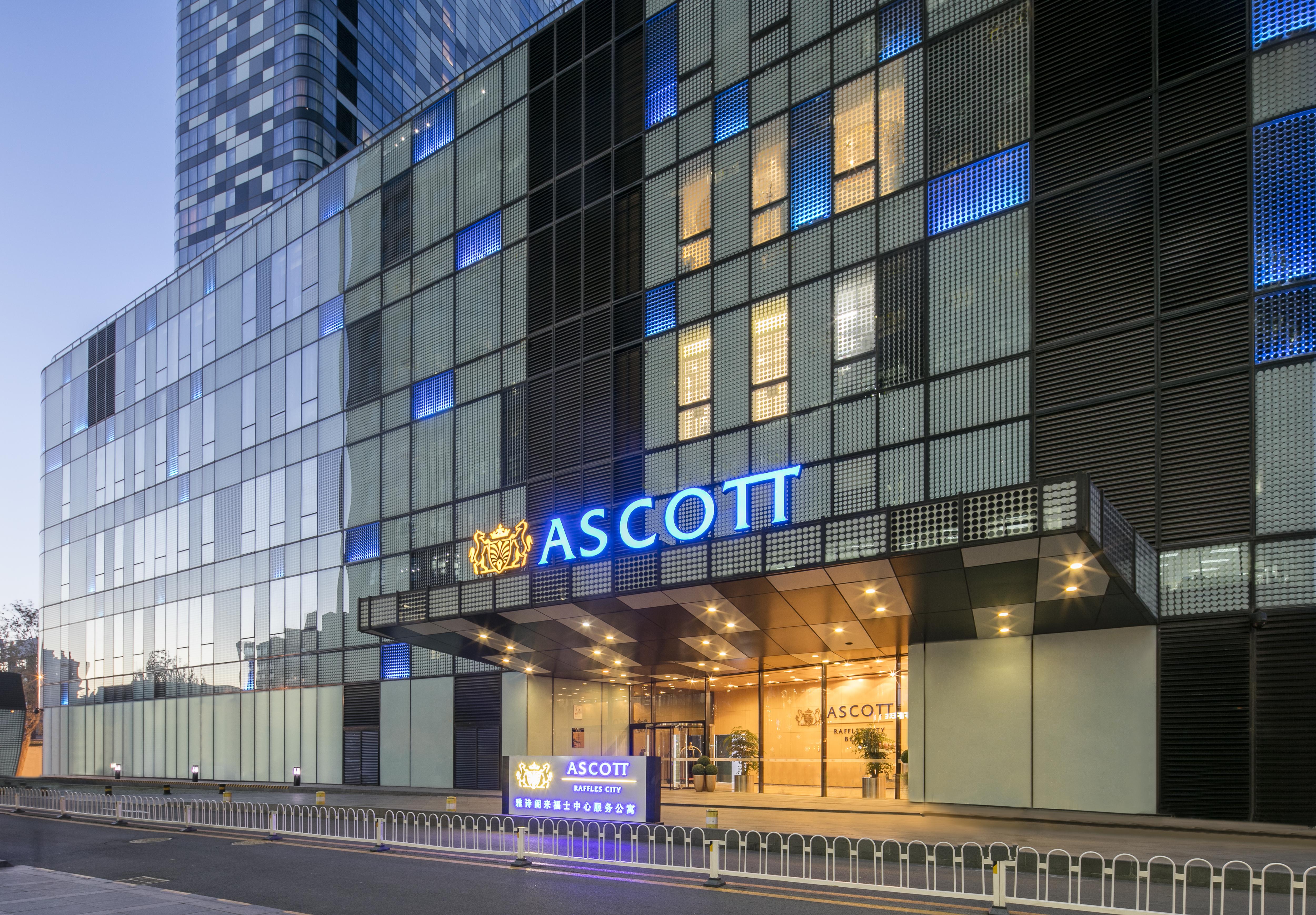 Ascott Raffles City Beijing Eksteriør billede